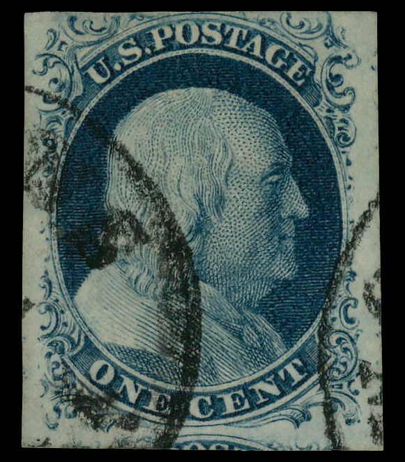 USA Scott 9 stamp scan submitted for PSE grading