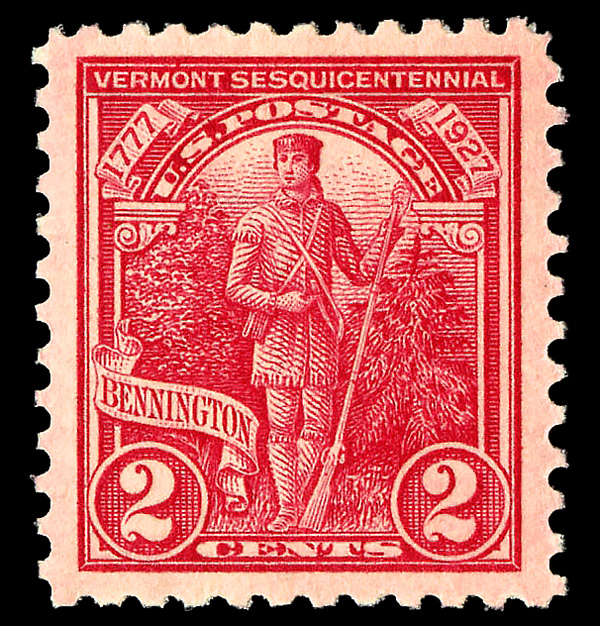 USA Scott 643 stamp scan submitted for PSE grading